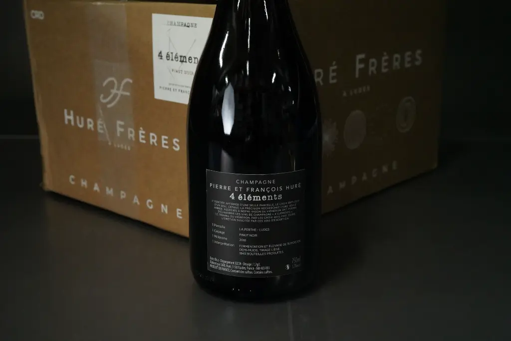 Hure Freres 4 Elements Pinot Noir la Perthe Extra Brut 2018 (750ml) 2.webp