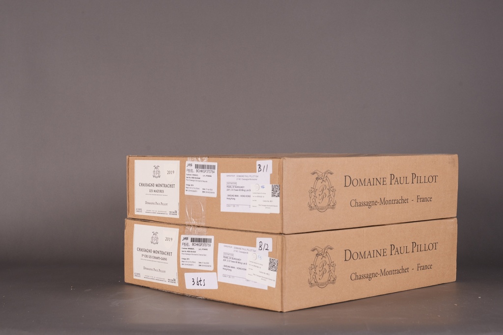 Paul Pillot Chassagne Montrachet 1er Cru Les Champs Gains 2019 (750ml)