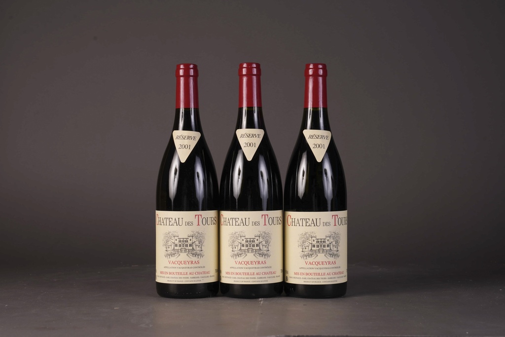 Chateau des Tours Vacqueyras Rouge 2001 (750ml)