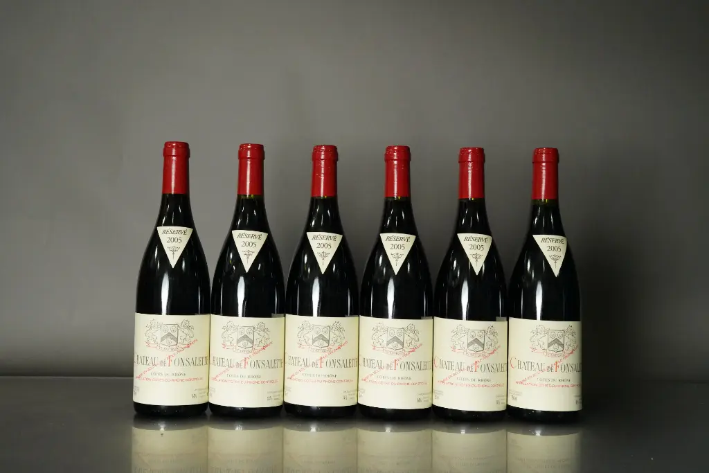 Chateau de Fonsalette Cote du Rhone 2005 (750ml)