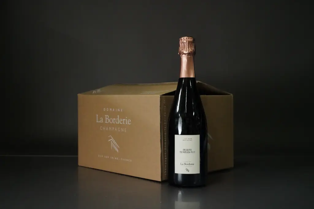 La Borderie 'De Quoi te Meles-tu' Brut Nature NV (750ml)