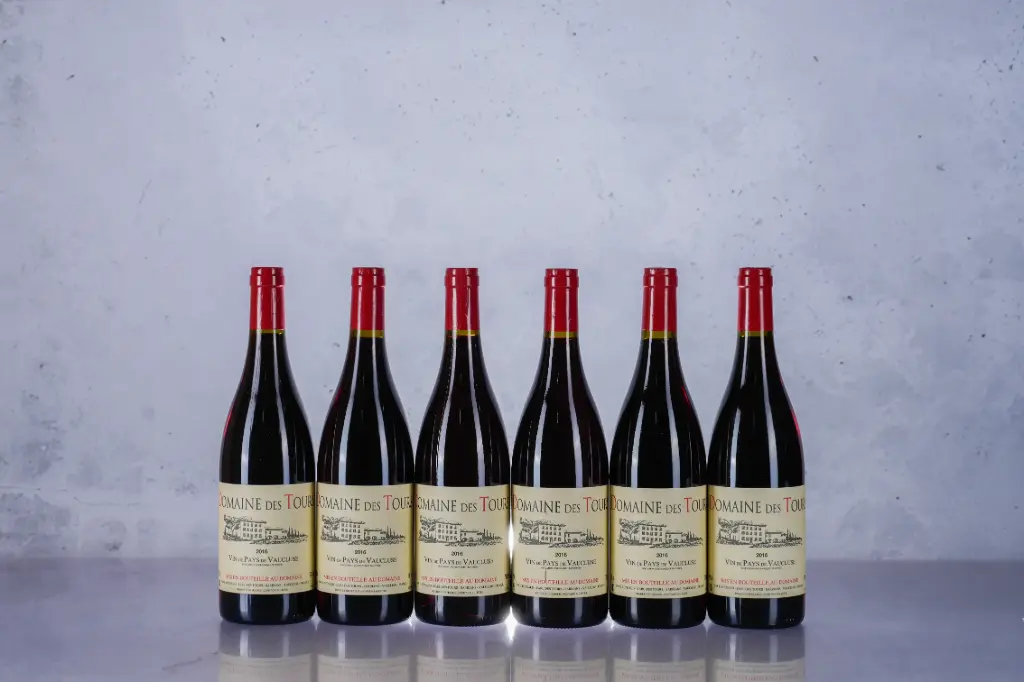 Domaine des Tours Vaucluse Rouge 2016 (750ml)