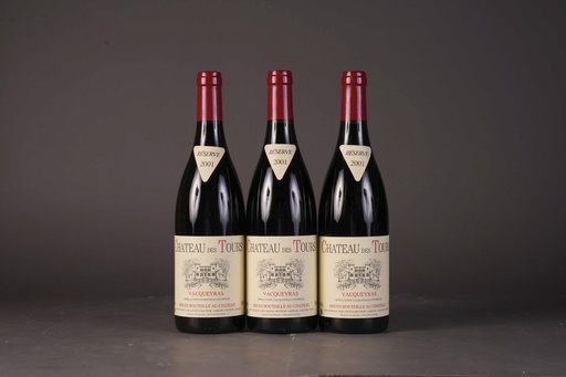 Chateau des Tours Vacqueyras Rouge 2001 (750ml)