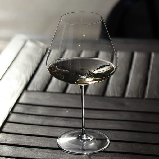 Burgundy Red Crystal Wine Glass