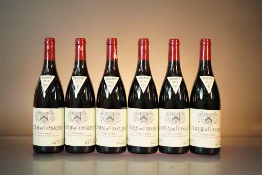 Chateau de Fonsalette Cote du Rhone 2014 (750ml)